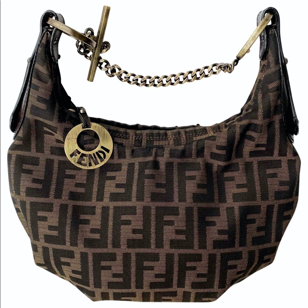 Auth FENDI Baguette Limited Edition Small Mini
